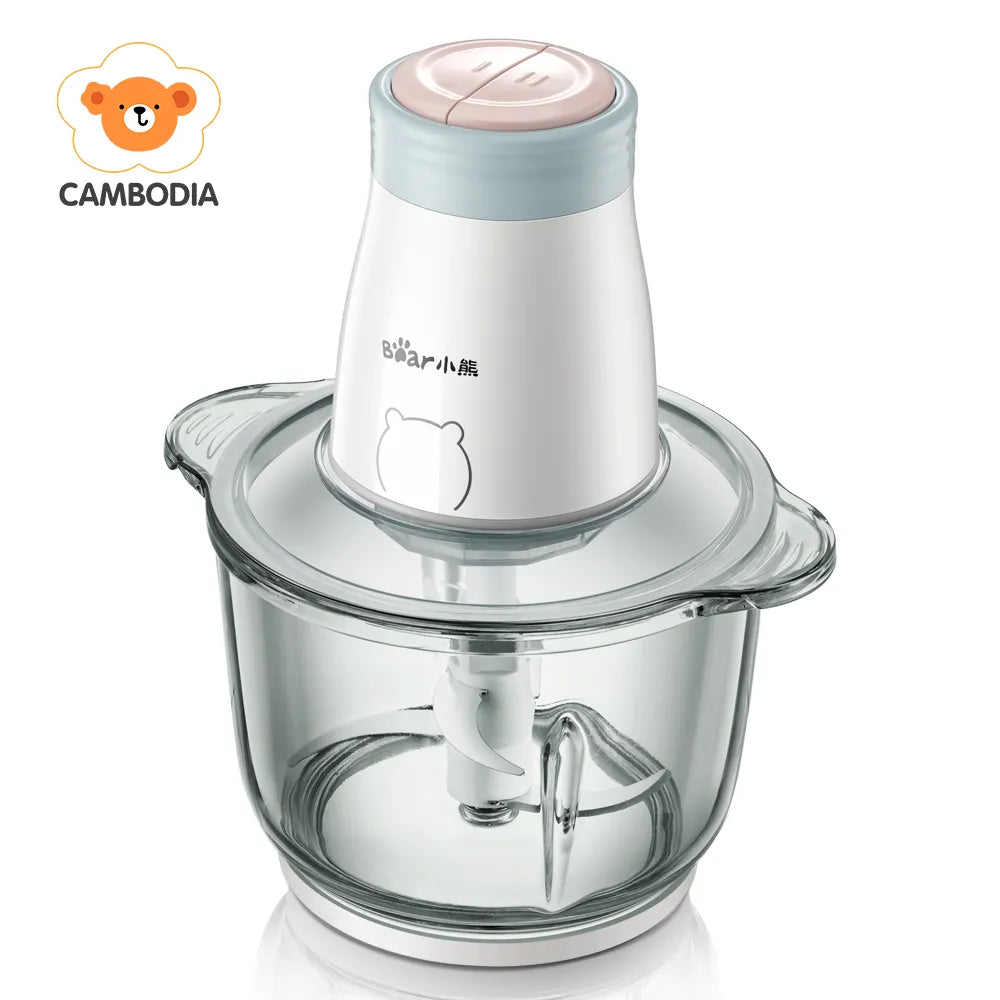 Bear Food Chopper 1 Knife FC-B02Q1-P01