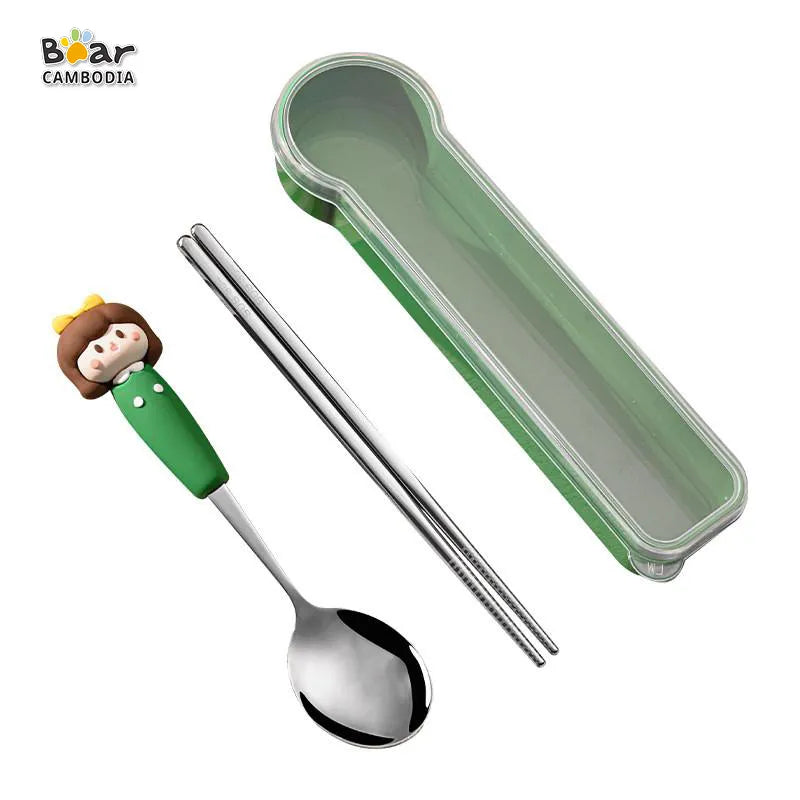 Portable 2 Cutlery Set