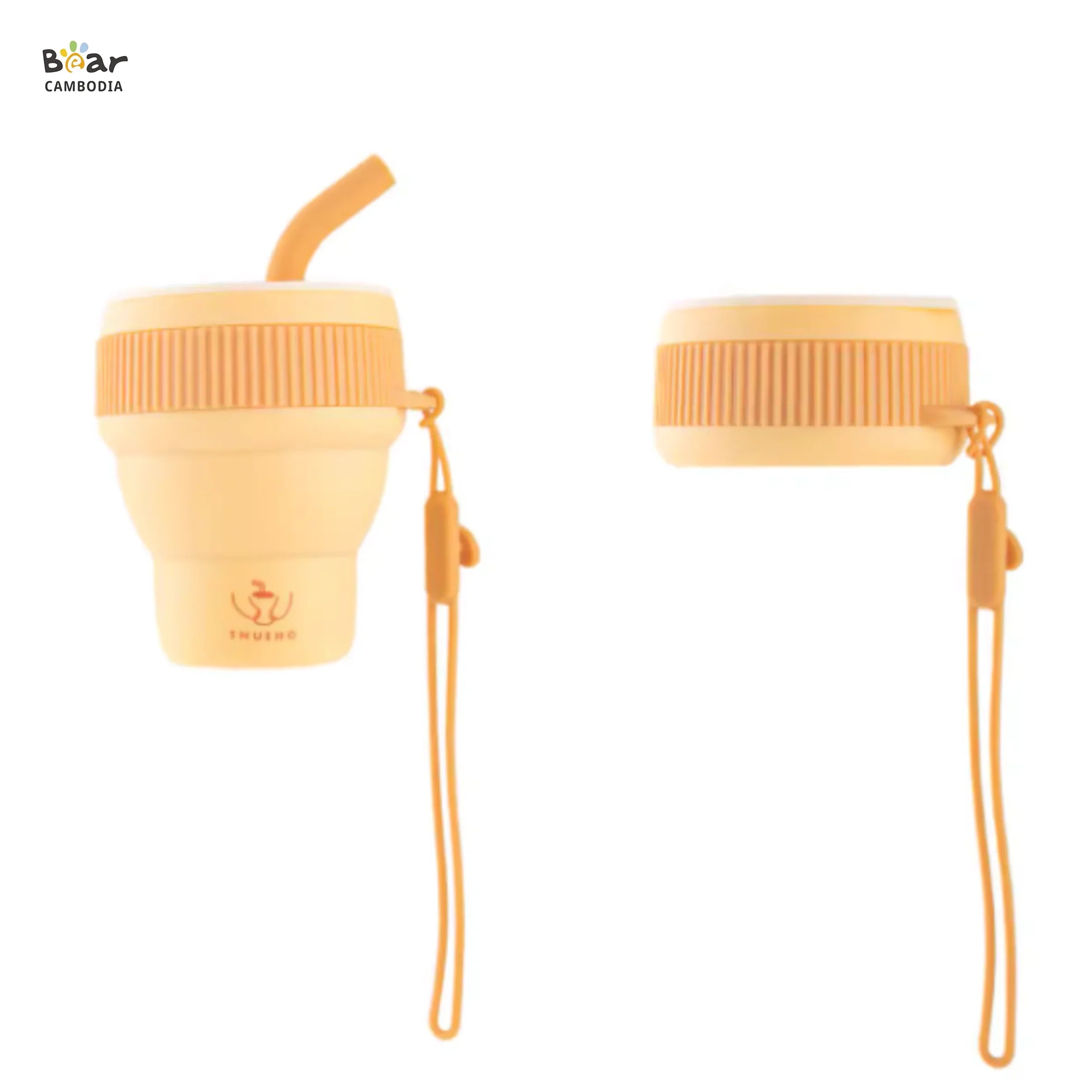 Silicone Folding Straw Cup-Y