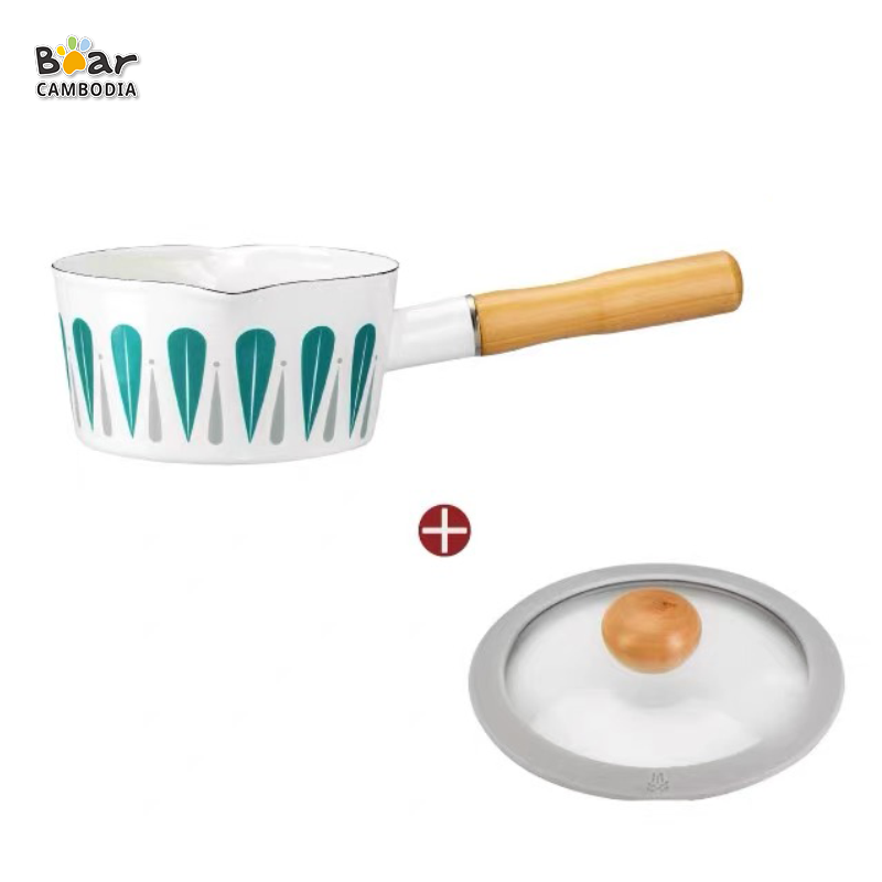 Enamel Milk Pan 1L