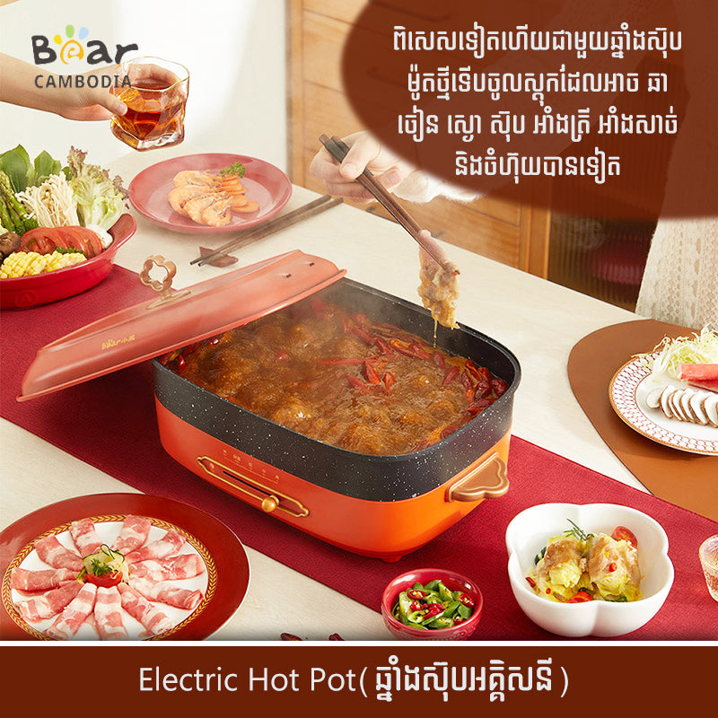Electric Hot Pot 6L