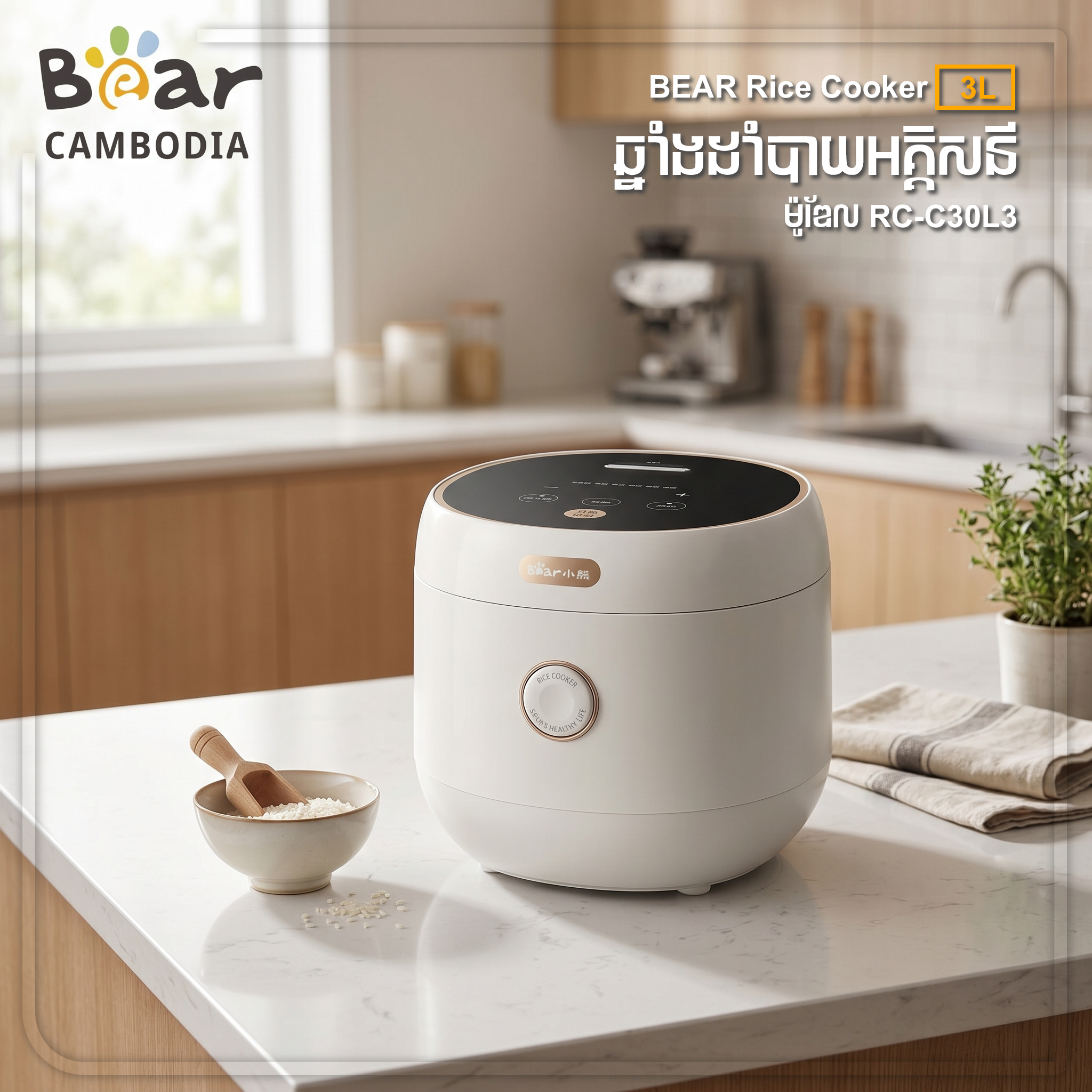 Rice Cooker 3L