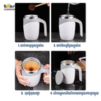 Auto Magnetic Stirring Mug