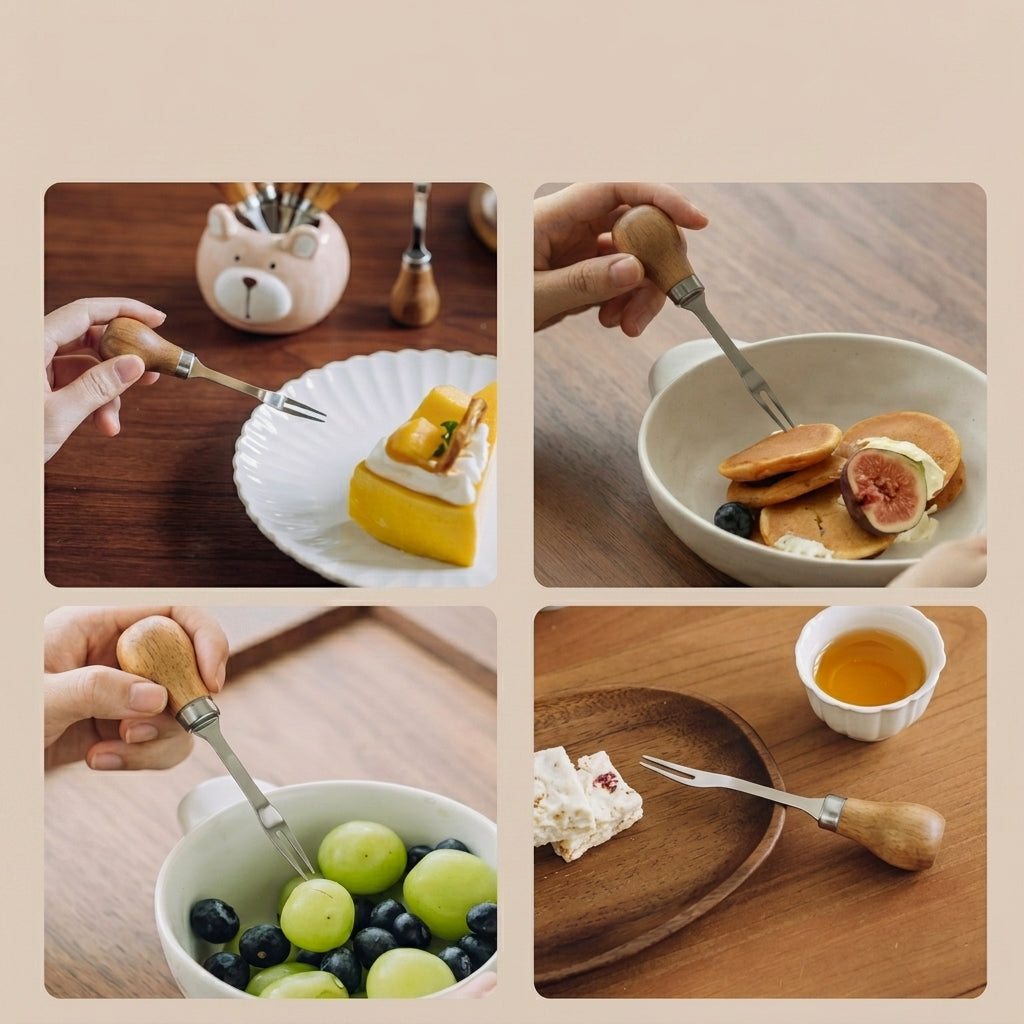 Fork Fruit Fork Set 6 Pcs