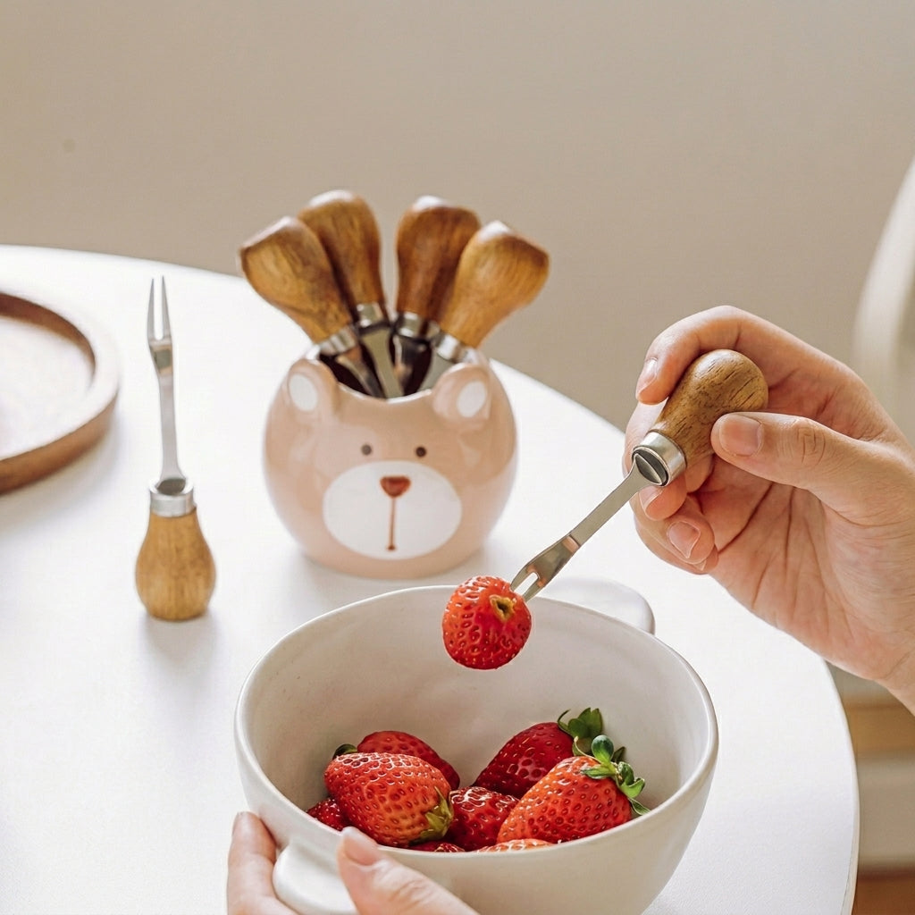 Fork Fruit Fork Set 6 Pcs