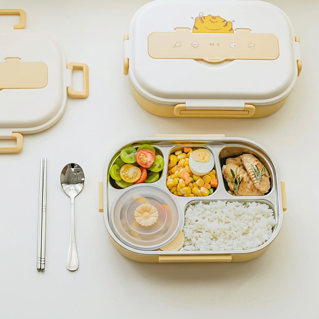 Stainless Steel Lunch Boxes with Bag