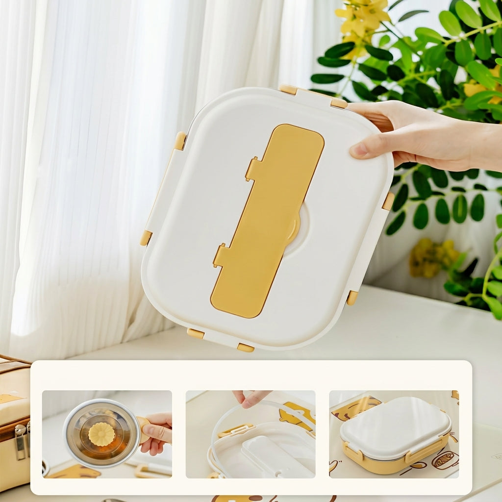 Stainless Steel Lunch Boxes with Bag