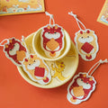 Wood Pulp Cotton Dish Towel - 5Pic
