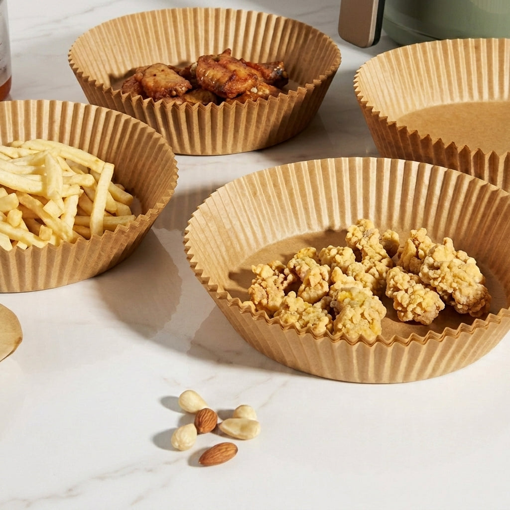 Air Fryer Paper Liners Round 2Pcs
