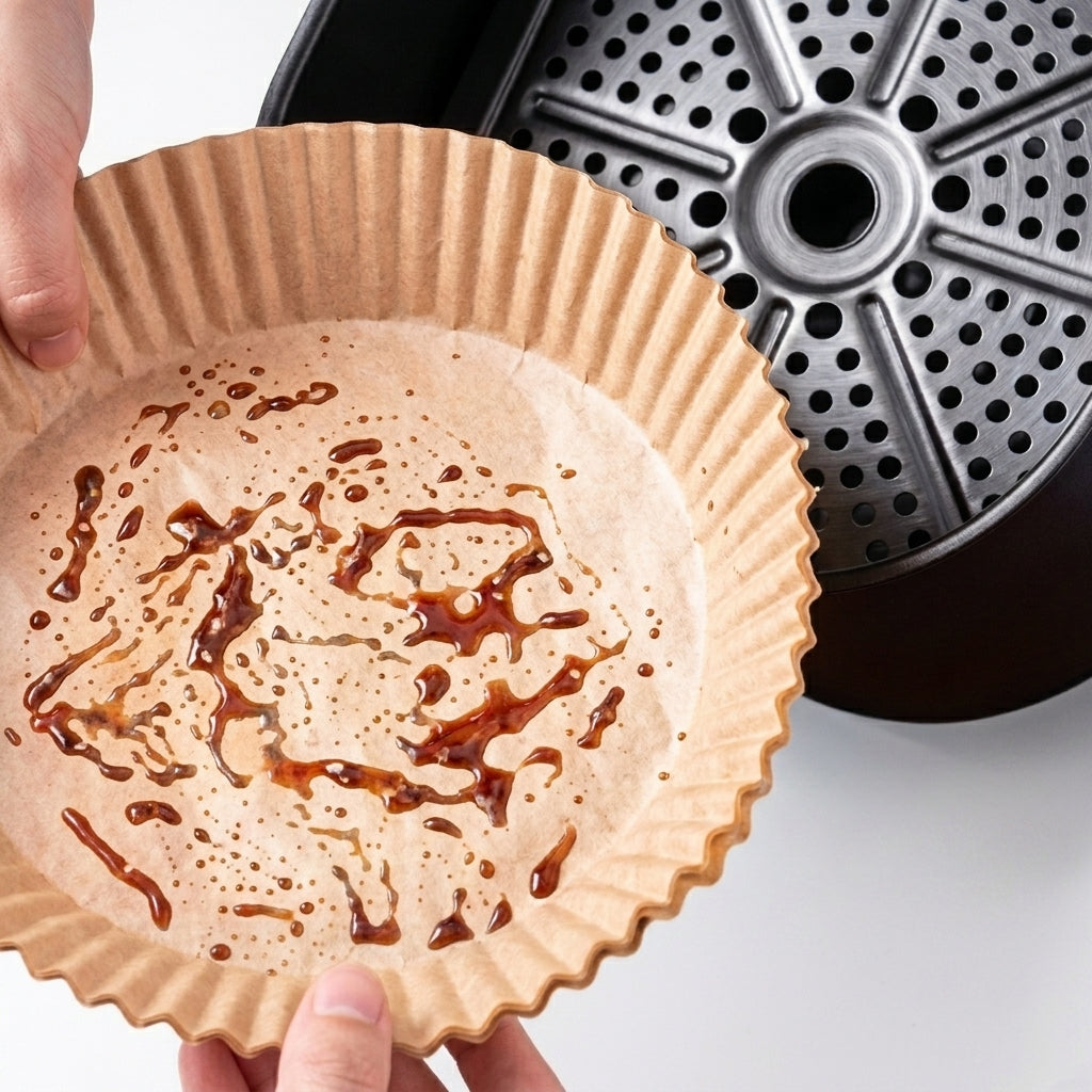 Air Fryer Paper Liners Round 2Pcs