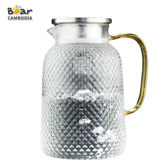 Borosilicate Glass Kettle 1800ML