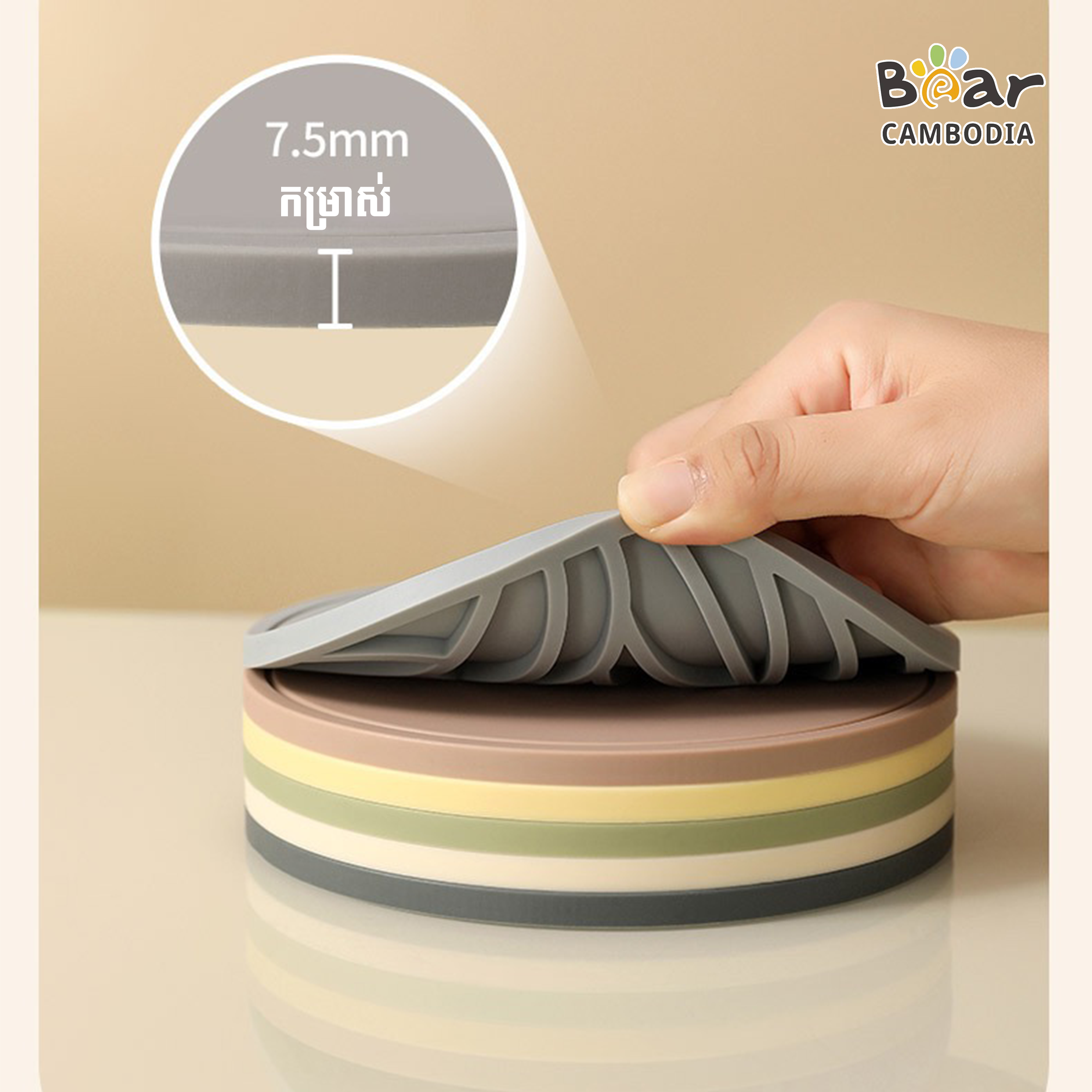 Silicone Insulation Pad 6 Pcs