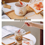 Enamel Milk Pan 550ML