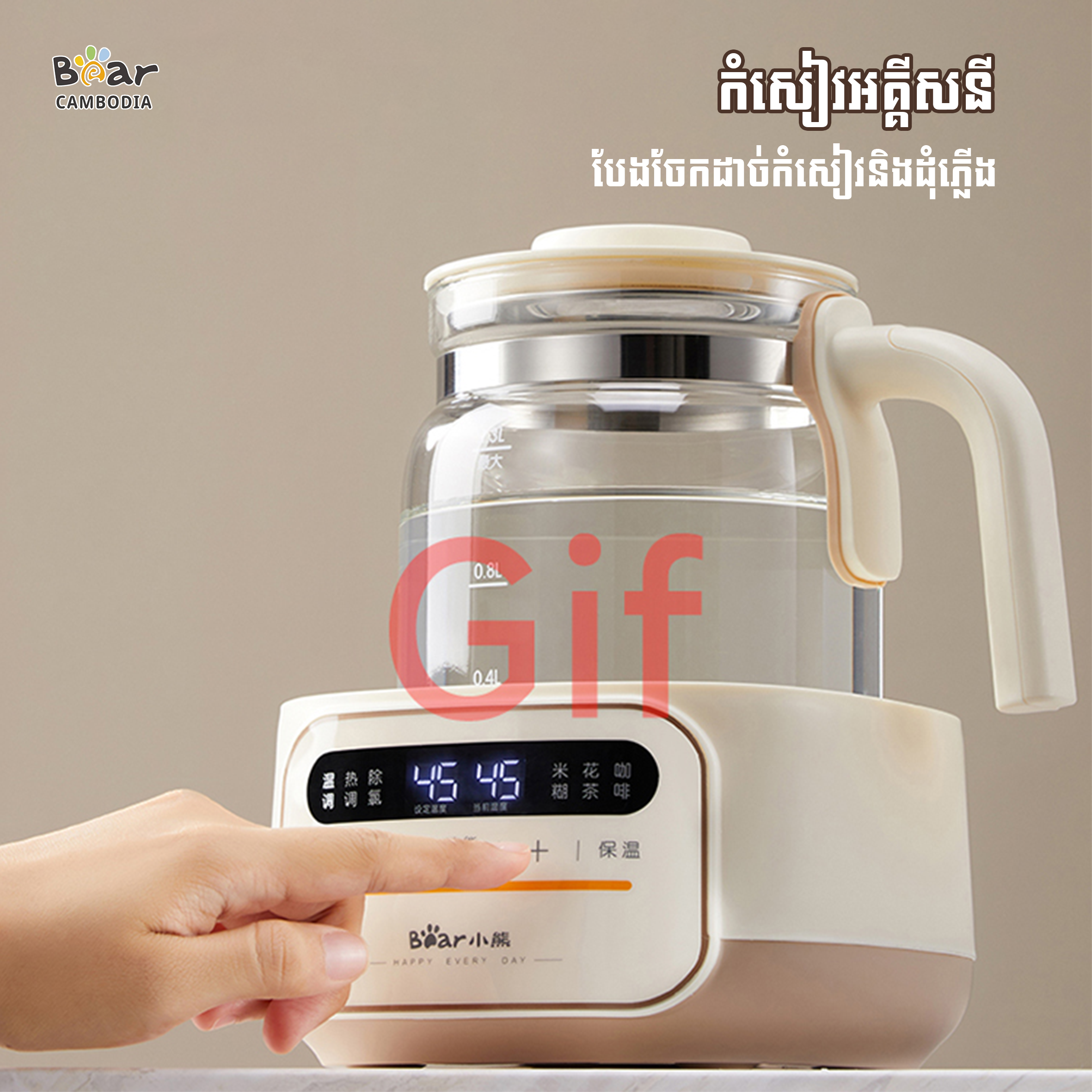 Healthy Kettle 1.3L WK-N12D2