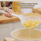 Scoop Colander - White