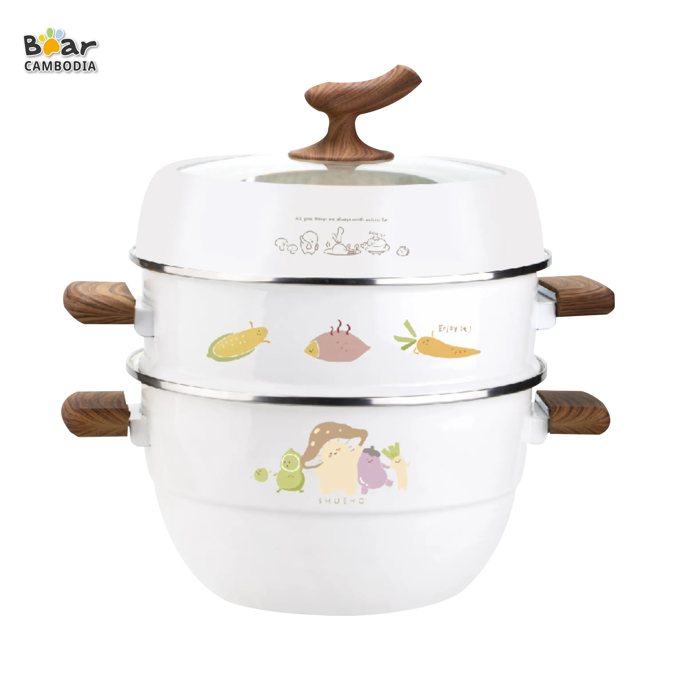 Enamel Steamer