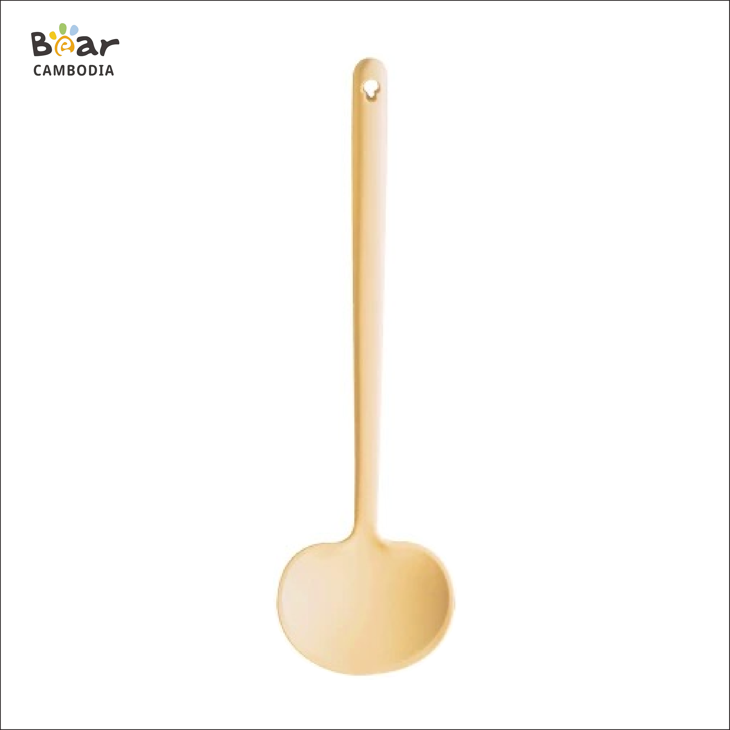 Silicone Mushroom Spatula Yellow - S