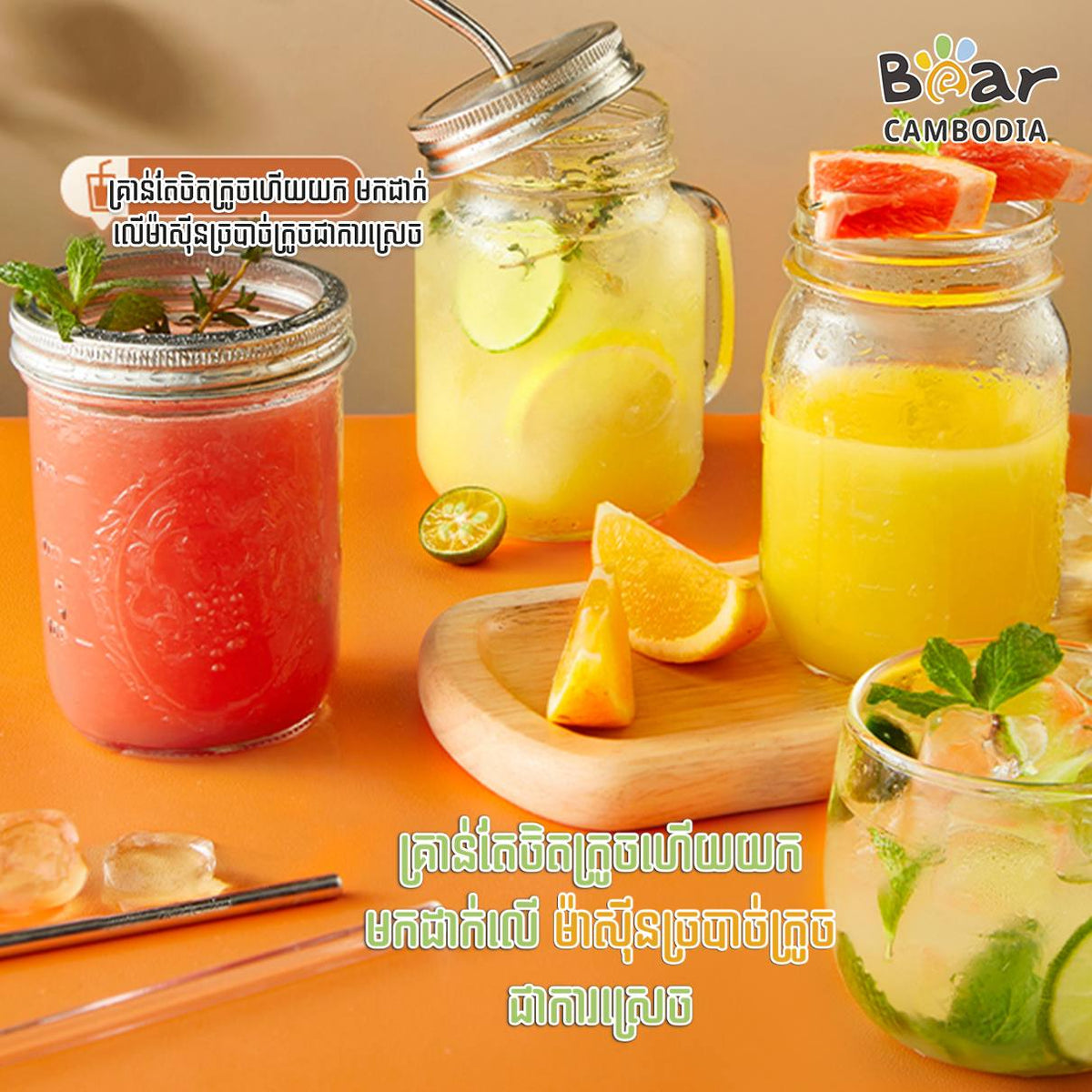 Citrus Juicer Pink 400ML