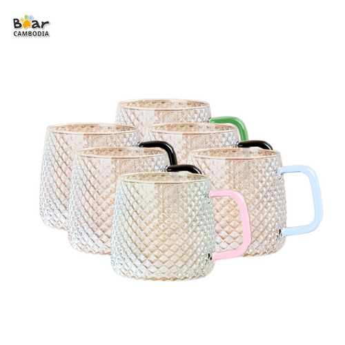 Borosilicate Glass Cups 1Set*6